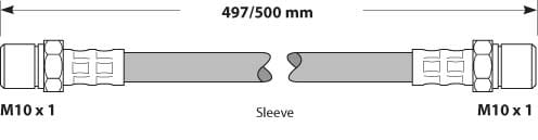 BRAKE FLEXIBLE HOSE EACH