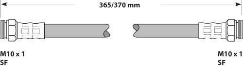 BRAKE FLEXIBLE HOSE EACH