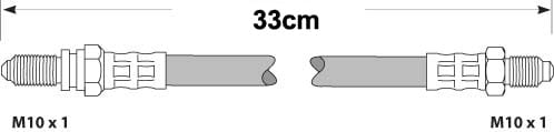 BRAKE FLEXIBLE HOSE EACH