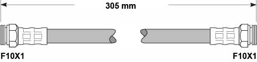 BRAKE FLEXIBLE HOSE EACH