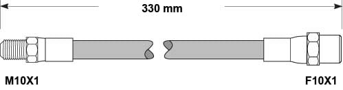 BRAKE FLEXIBLE HOSE EACH