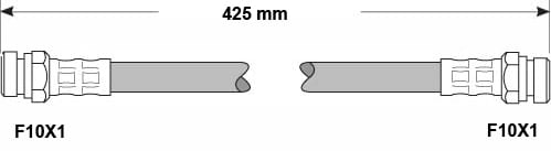 BRAKE FLEXIBLE HOSE EACH