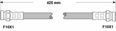 BRAKE FLEXIBLE HOSE EACH