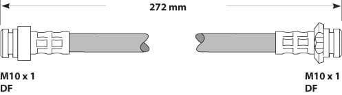 BRAKE FLEXIBLE HOSE EACH