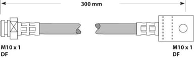 BRAKE FLEXIBLE HOSE EACH