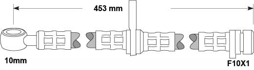 BRAKE FLEXIBLE HOSE EACH