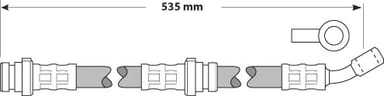 BRAKE FLEXIBLE HOSE EACH