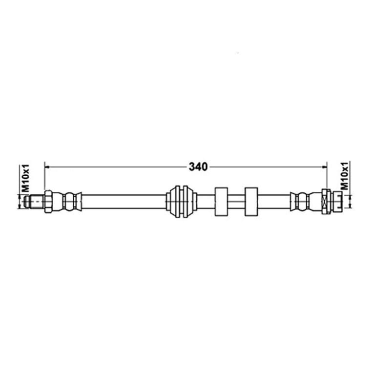BRAKE FLEXIBLE HOSE EACH
