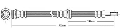 BRAKE FLEXIBLE HOSE EACH