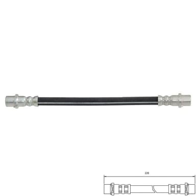 BRAKE FLEXIBLE HOSE EACH