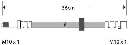 BRAKE FLEXIBLE HOSE