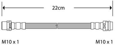 BRAKE FLEXIBLE HOSE