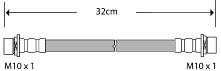 BRAKE FLEXIBLE HOSE