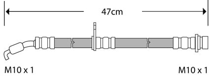 BRAKE FLEXIBLE HOSE