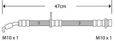 BRAKE FLEXIBLE HOSE