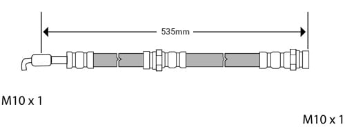 BRAKE FLEXIBLE HOSE