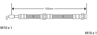 BRAKE FLEXIBLE HOSE
