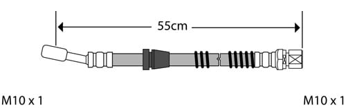 BRAKE FLEXIBLE HOSE