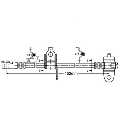 BRAKE FLEXIBLE HOSE