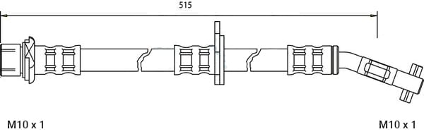 BRAKE FLEXIBLE HOSE