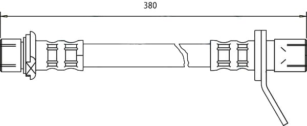 BRAKE FLEXIBLE HOSE