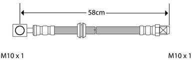 BRAKE FLEXIBLE HOSE