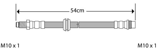 BRAKE FLEXIBLE HOSE