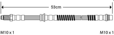BRAKE FLEXIBLE HOSE