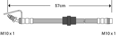 BRAKE FLEXIBLE HOSE