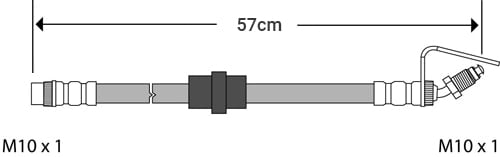 BRAKE FLEXIBLE HOSE