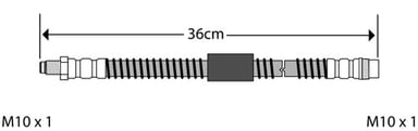BRAKE FLEXIBLE HOSE