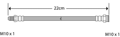 BRAKE FLEXIBLE HOSE