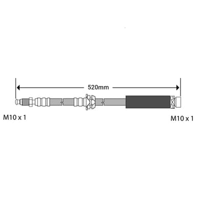BRAKE FLEXIBLE HOSE