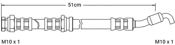 BRAKE FLEXIBLE HOSE