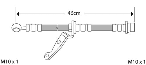 BRAKE FLEXIBLE HOSE