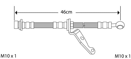 BRAKE FLEXIBLE HOSE