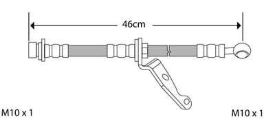 BRAKE FLEXIBLE HOSE