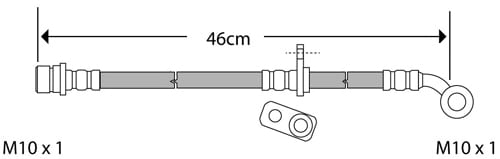 BRAKE FLEXIBLE HOSE