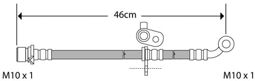BRAKE FLEXIBLE HOSE