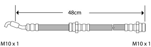BRAKE FLEXIBLE HOSE