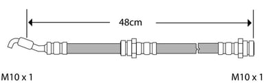 BRAKE FLEXIBLE HOSE