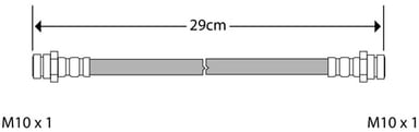 BRAKE FLEXIBLE HOSE