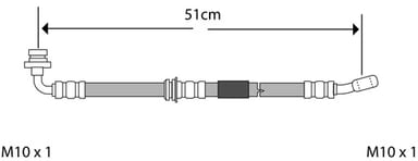 BRAKE FLEXIBLE HOSE