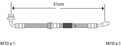BRAKE FLEXIBLE HOSE