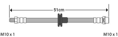 BRAKE FLEXIBLE HOSE