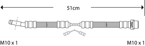 BRAKE FLEXIBLE HOSE