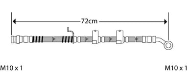 BRAKE FLEXIBLE HOSE