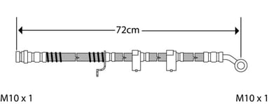 BRAKE FLEXIBLE HOSE