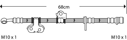 BRAKE FLEXIBLE HOSE