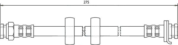 BRAKE FLEXIBLE HOSE